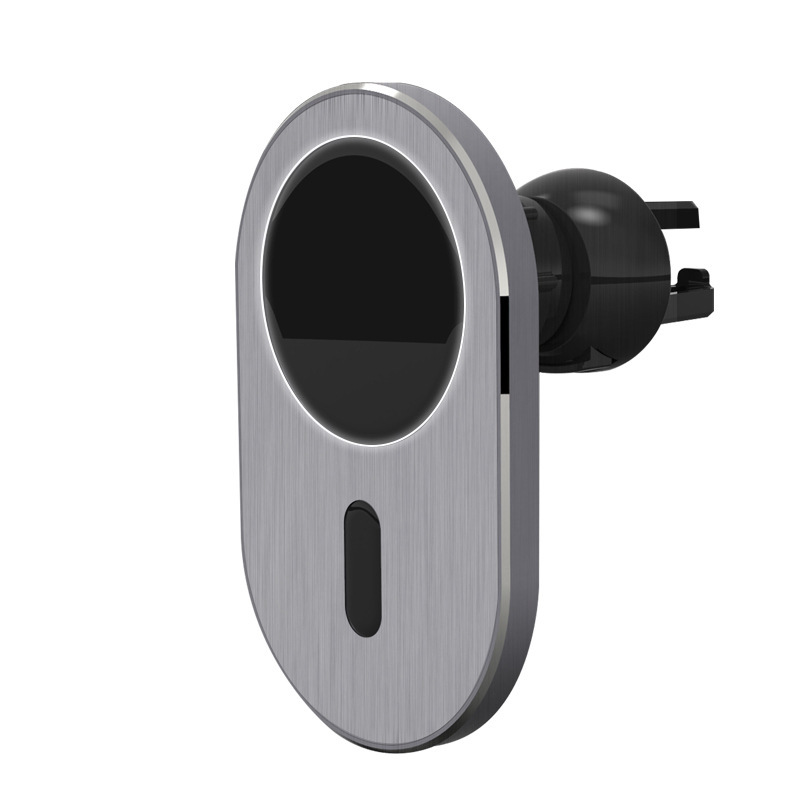 Compatible con Apple, cargador inalámbrico magnético MagSafe para coche