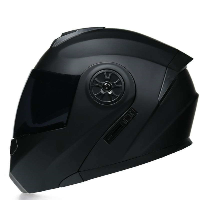 Casco de moto integral para hombre y mujer.