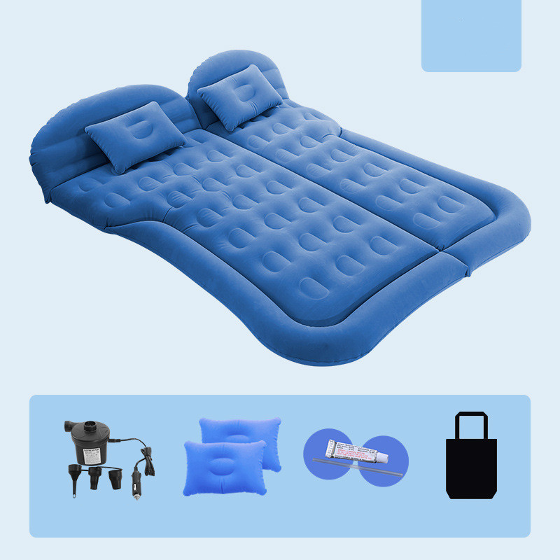 Colchón inflable para coche SUV Cama inflable multifuncional, asiento trasero.