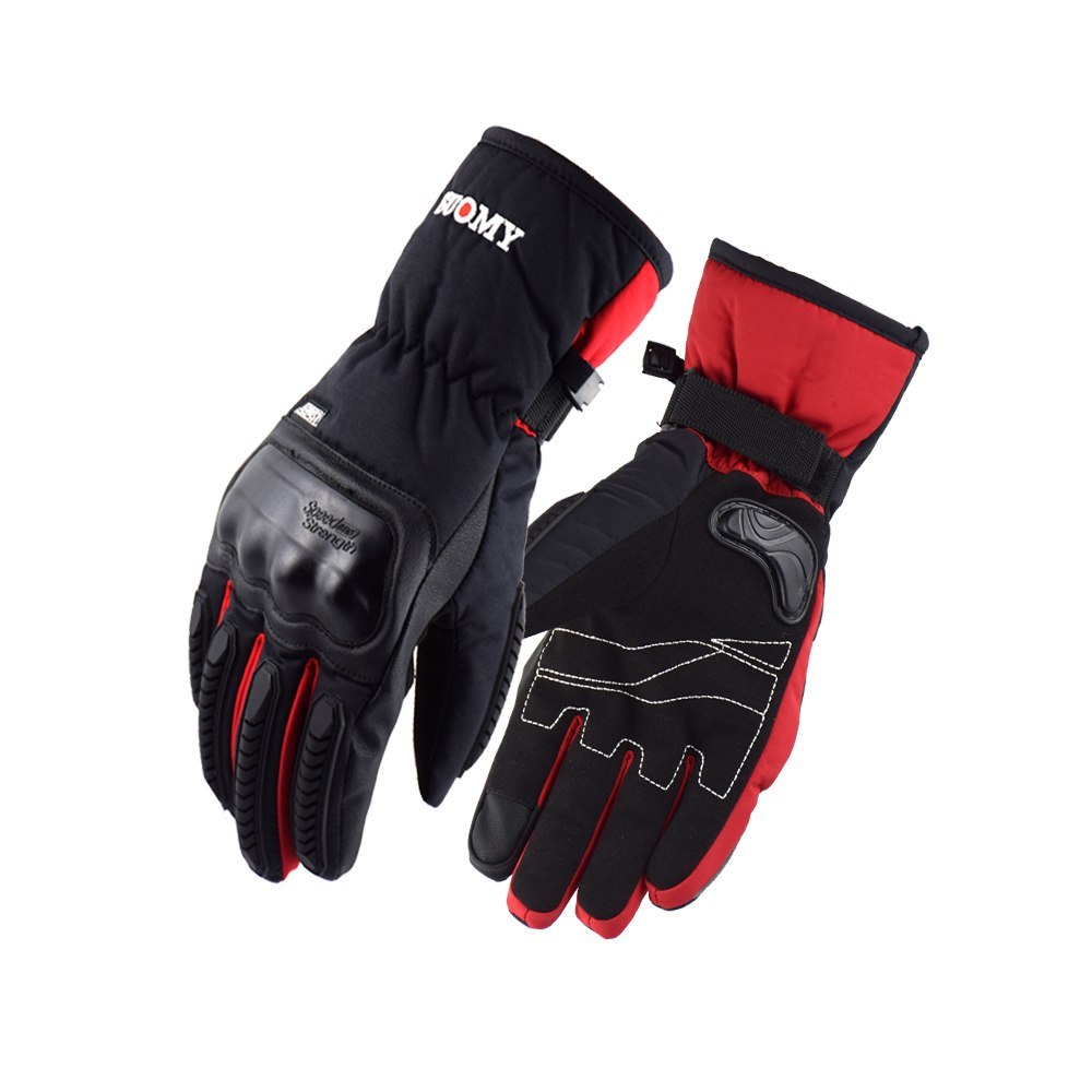 Guantes de moto 100% impermeables, resistentes al viento, cálidos para invierno.
