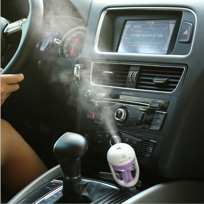 Humidificador para coche, purificador de aire, ambientador, difusor de aceites esenciales