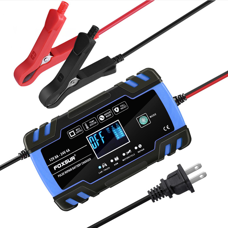 Cargador universal para motos, coches y camiones.